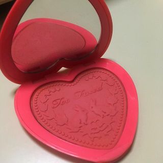 トゥフェイス(Too Faced)のToo faced チーク♡一度のみ使用(チーク)