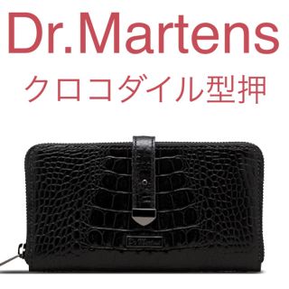 ドクターマーチン(Dr.Martens)のDr.Martens本革クロコダイル型押し長財布ドクターマーチンレザーウォレット(財布)