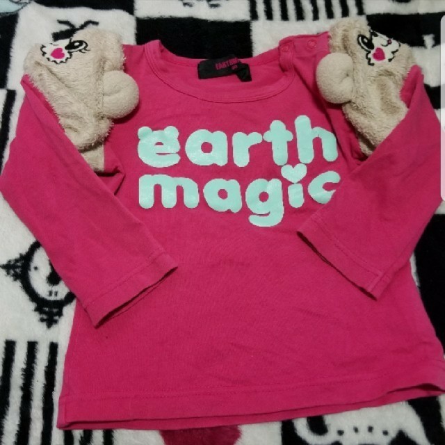 EARTHMAGIC(アースマジック)の【 ノンタン 】様専用 ⇢【 EARTHMAGIC ★ セット 】 キッズ/ベビー/マタニティのベビー服(~85cm)(ワンピース)の商品写真