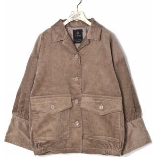 ダブルクローゼット(w closet)の最終値下！w closetコーデュロイBIGシャツジャケット(テーラードジャケット)