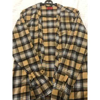 フィアオブゴッド(FEAR OF GOD)の424 fairfax 長袖チェックシャツ サイズm(シャツ)