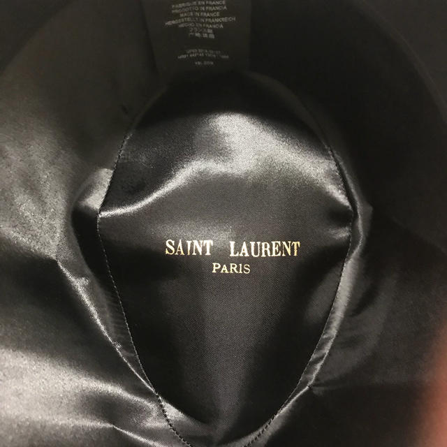 Saint Laurent(サンローラン)のサンローランパリ ラビットファーフェルトハット サイズ60 新品未使用 メンズの帽子(ハット)の商品写真