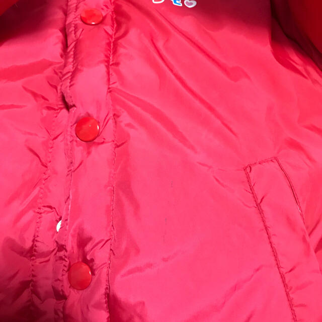 mikihouse(ミキハウス)のミキハウス ダウンジャケット スナップボタン ジャンパー 中綿 アウター 100 キッズ/ベビー/マタニティのキッズ服女の子用(90cm~)(ジャケット/上着)の商品写真