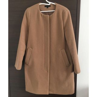 ユニクロ(UNIQLO)のRIRU0425様専用☆UNIQLO☆ノーカラーコート(ロングコート)