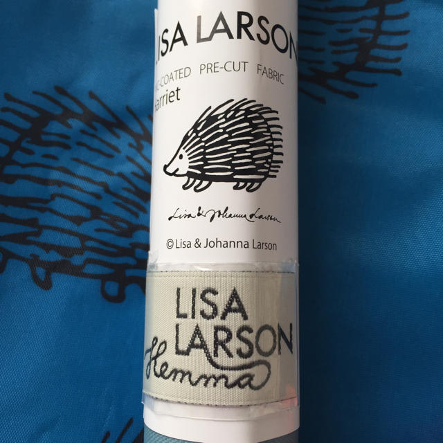 Lisa Larson(リサラーソン)の MY様専用 ハリネズミのビニールコーティングクロス ハンドメイドの素材/材料(生地/糸)の商品写真