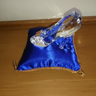 ディズニー(Disney)のシンデレラのガラスの靴(置物)