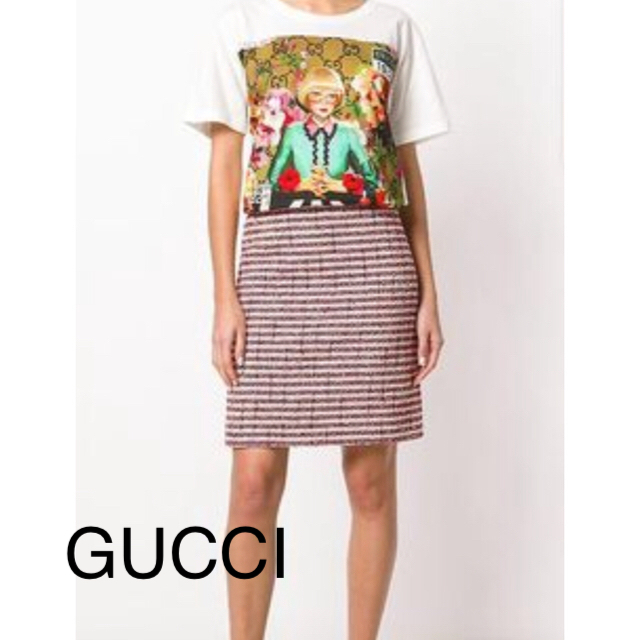 Gucci(グッチ)のGUCCIスカート❤️新品❤️安室ちゃんも、同シリーズ着用❤️最終お値下げ❤️ レディースのスカート(ひざ丈スカート)の商品写真