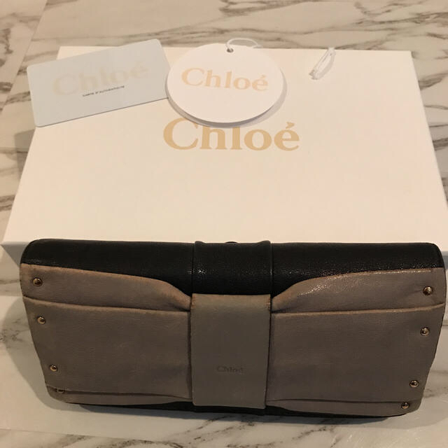 Chloe(クロエ)のChloe クロエ ファスナー付長財布 黒 レディースのファッション小物(財布)の商品写真