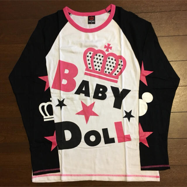 BABYDOLL(ベビードール)のBABY DOLL ロング Tシャツ レディースのトップス(Tシャツ(長袖/七分))の商品写真