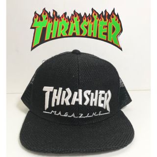 スラッシャー(THRASHER)のTHRASHER:スラッシャー メッシュキャップ 帽子 cap スナップバック(その他)