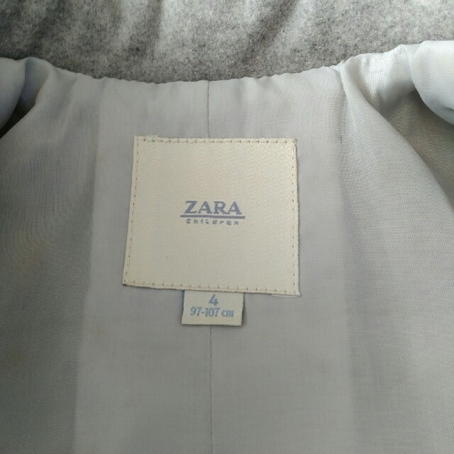 ZARA(ザラ)のZARA　キッズ　コート　値下げしました キッズ/ベビー/マタニティのキッズ服女の子用(90cm~)(コート)の商品写真