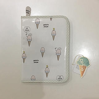 ジェラートピケ(gelato pique)の新品❤️ジェラートピケ♡アイスクリーム♡スヌーピー♡母子手帳ケース(母子手帳ケース)