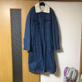 ラブラット(LABRAT)のlabrat デニムボアコート 16aw デニムジャケット(チェスターコート)