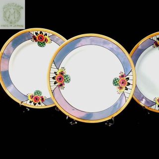 ノリタケ(Noritake)の里帰りM－NIPPON1921オールドノリタケラスト彩お皿3枚セット(食器)