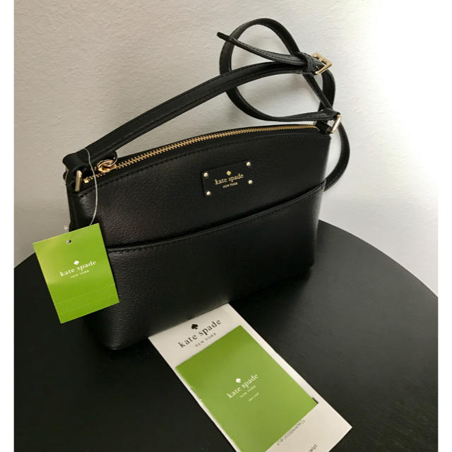 kate spade new york(ケイトスペードニューヨーク)の大値下げ！大活躍のブラック ショルダー バック レディースのバッグ(ショルダーバッグ)の商品写真