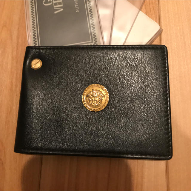 VERSACE(ヴェルサーチ)のベルサーチ カードケース 定期入れ 未使用品 メンズのファッション小物(名刺入れ/定期入れ)の商品写真