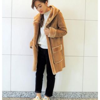 日本製即納 NATURAL BEAUTY BASIC ムートンコート jx3Zl-m20236717802