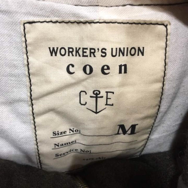 coen(コーエン)の【coen】メルトンモッズコート メンズのジャケット/アウター(モッズコート)の商品写真