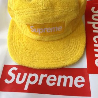 シュプリーム(Supreme)のTerry Mesh Side Panel Camp Cap Yellow(その他)