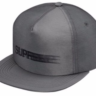 シュプリーム(Supreme)のMotion Logo Iridescent 5-Panel Grey(その他)