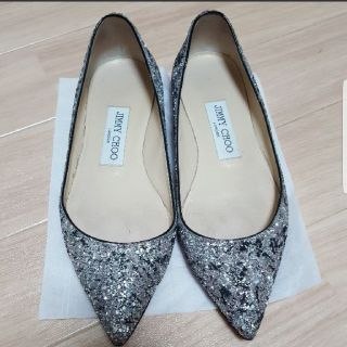 ジミーチュウ(JIMMY CHOO)のJIMMY CHOO フラットシューズ(ハイヒール/パンプス)