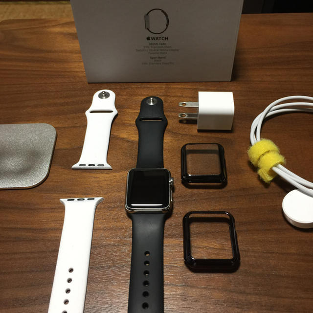 Apple Watch(アップルウォッチ)のApple Watch 38mm セット スマホ/家電/カメラのスマートフォン/携帯電話(スマートフォン本体)の商品写真