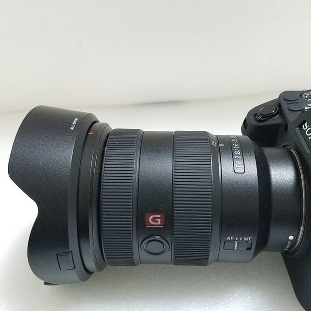 SONY(ソニー)の【専用】Sony sel163-5mm GM フルサイズ対応 スマホ/家電/カメラのカメラ(レンズ(ズーム))の商品写真