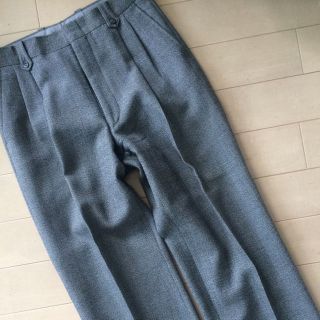 カンサイヤマモト(Kansai Yamamoto)の☆美品 KANSAI MAN フランネルスラックス グレー M☆(スラックス)