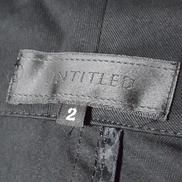 UNTITLED(アンタイトル)のUNTITLED ジャケット アンタイトル ジャケット UNTITLED コート レディースのジャケット/アウター(ブルゾン)の商品写真