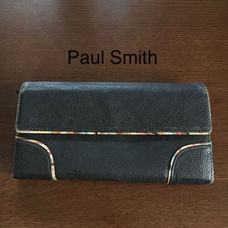 ポールスミス(Paul Smith)のUSED ポールスミス 長財布 黒(財布)