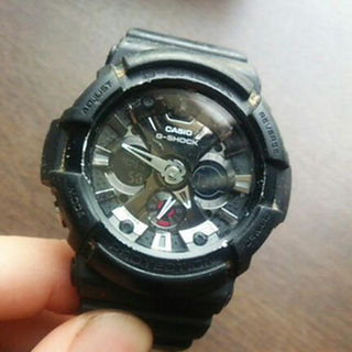G-shock ブラック GA-201(腕時計)