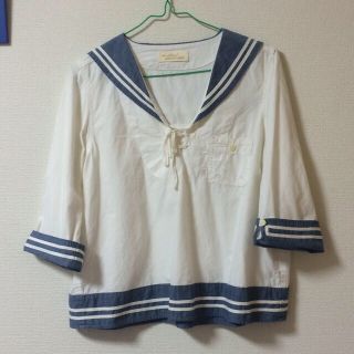 ダブルクローゼット(w closet)のw closet セーラーシャツ(シャツ/ブラウス(長袖/七分))