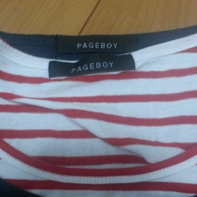 PAGEBOY(ページボーイ)のPAGEBOY♡マリンテイストTシャツ レディースのトップス(Tシャツ(半袖/袖なし))の商品写真
