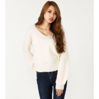 リエンダ(rienda)の未開封！アルパカ パフ SLV knit TOP(ニット/セーター)