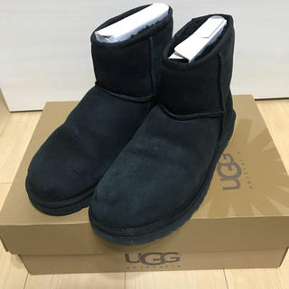 アグ(UGG)の美品 UGG classic mini アグ クラシックミニ ムートンブーツ(ブーツ)