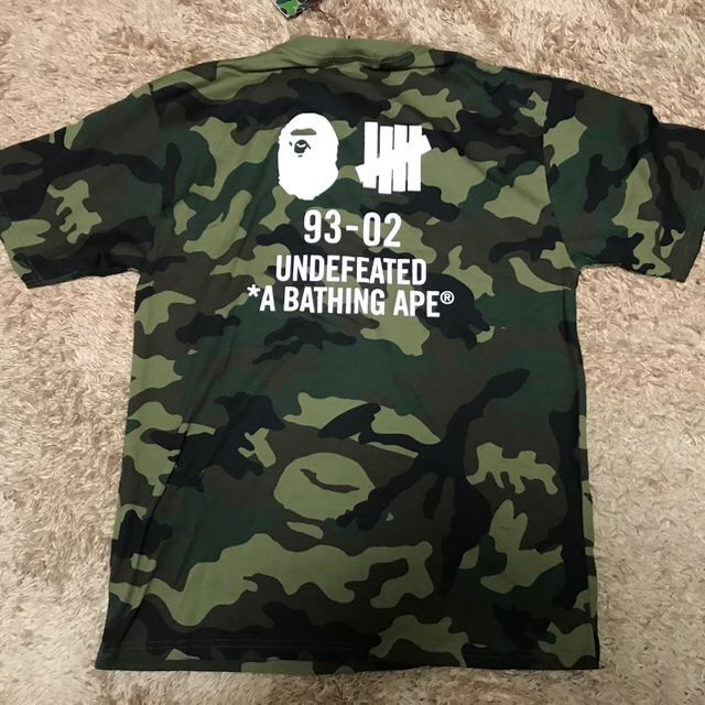 A BATHING APE(アベイシングエイプ)のNhincailon様専用   UNDEFEATED × APE  Ｔシャツ  メンズのトップス(Tシャツ/カットソー(半袖/袖なし))の商品写真