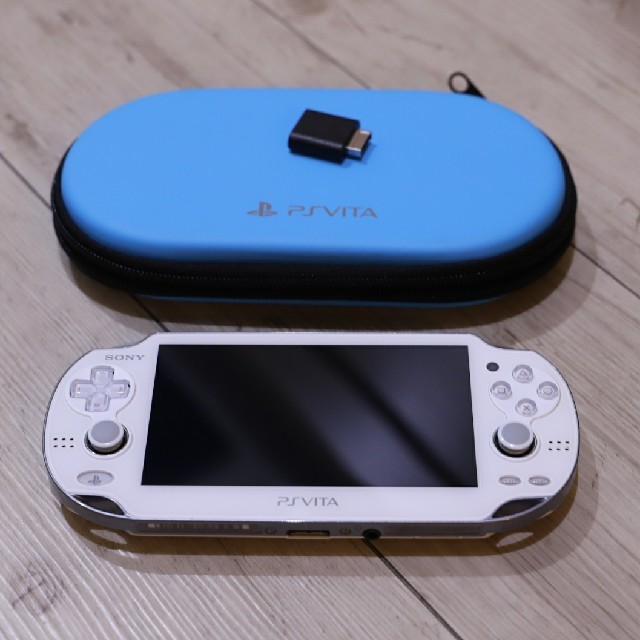 PlayStation Vita+別売り充電器+別売りケース付き - library 