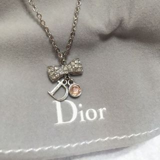 Christian Dior - クリスチャン・ディオール リボン&ロゴペンダント