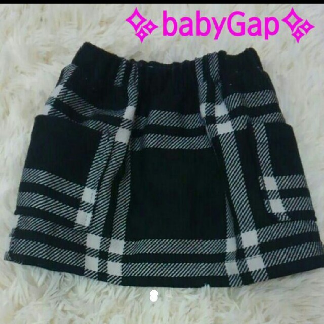 babyGAP(ベビーギャップ)のmay-gen様専用✨babyGap✨チェックのスカート✨ キッズ/ベビー/マタニティのキッズ服女の子用(90cm~)(スカート)の商品写真