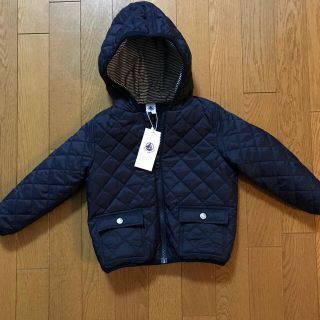 プチバトー(PETIT BATEAU)のR's様プチバトーキルティングコート3ans(コート)