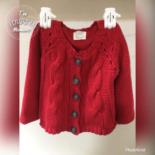 ザラキッズ(ZARA KIDS)のYOO様  ZARAニットカーディガン98(カーディガン)