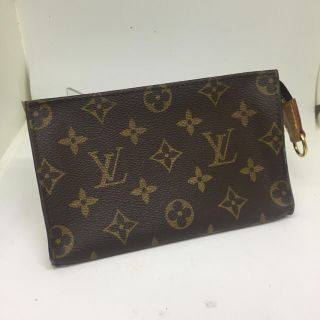 ルイヴィトン(LOUIS VUITTON)の【美品☆】Louis Vuitton　コスメポーチ★　モノグラム　茶色　ヴィトン(ポーチ)