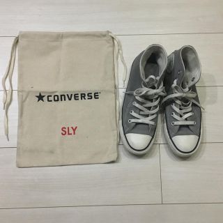 コンバース(CONVERSE)のCONVERSE×SLY ハイカット(スニーカー)