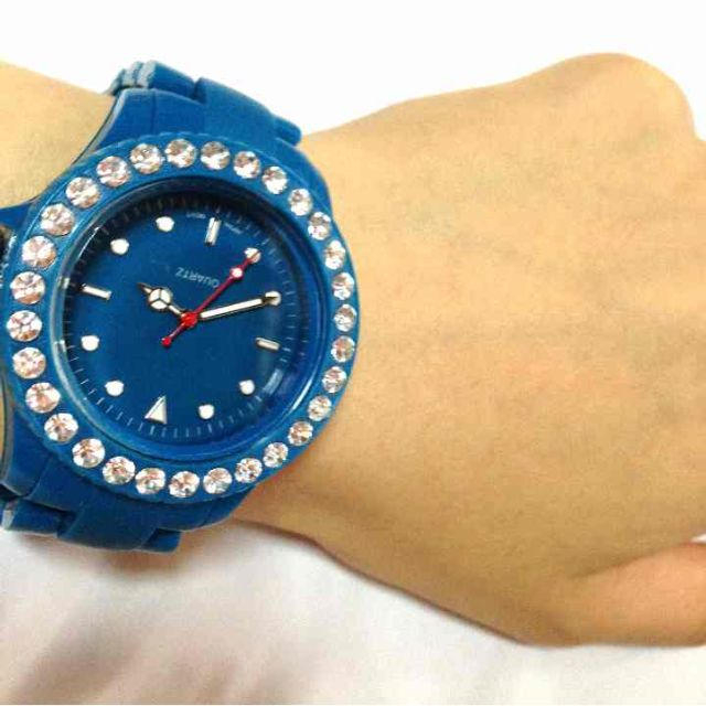 claire's(クレアーズ)のクレアーズ腕時計 キラキララインストーン レディースのファッション小物(腕時計)の商品写真