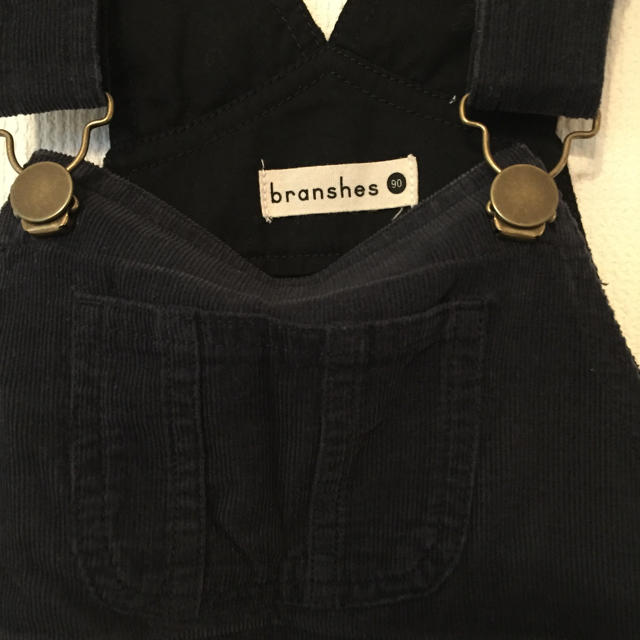 Branshes(ブランシェス)のブランシェス サロペット 90 キッズ/ベビー/マタニティのキッズ服女の子用(90cm~)(パンツ/スパッツ)の商品写真