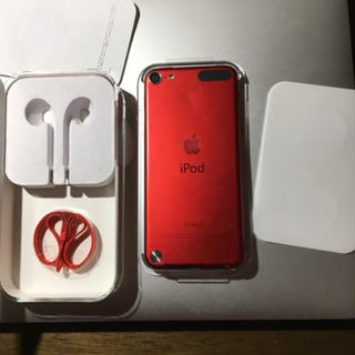 アップル(Apple)のiPod touch 第5世代 64GB red 赤(ポータブルプレーヤー)