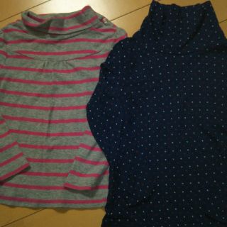 ギャップ(GAP)の100&110 タートルネックセット(Tシャツ/カットソー)