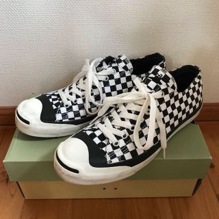 コンバース(CONVERSE)のジャックパーセル チェッカー柄  28.0cm(スニーカー)