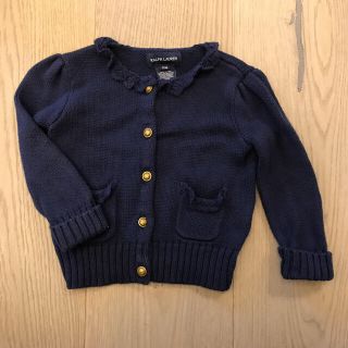 ラルフローレン(Ralph Lauren)のラルフローレン ニットカーディガン 12M(カーディガン)