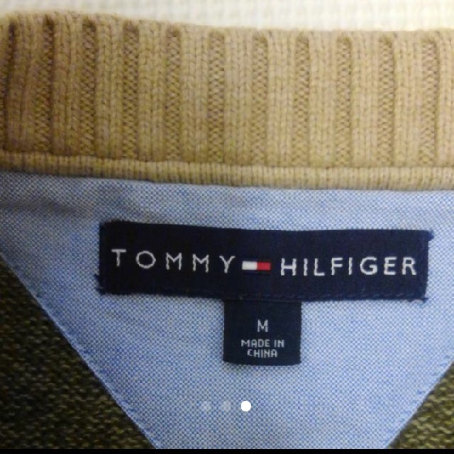 TOMMY HILFIGER(トミーヒルフィガー)のもこままさま専用です☆トミーヒルフィガー　セーター　used品美品☆ メンズのトップス(ニット/セーター)の商品写真